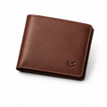 Modern Genuine Leather Wallet – Brown | Clottan Clerhy
